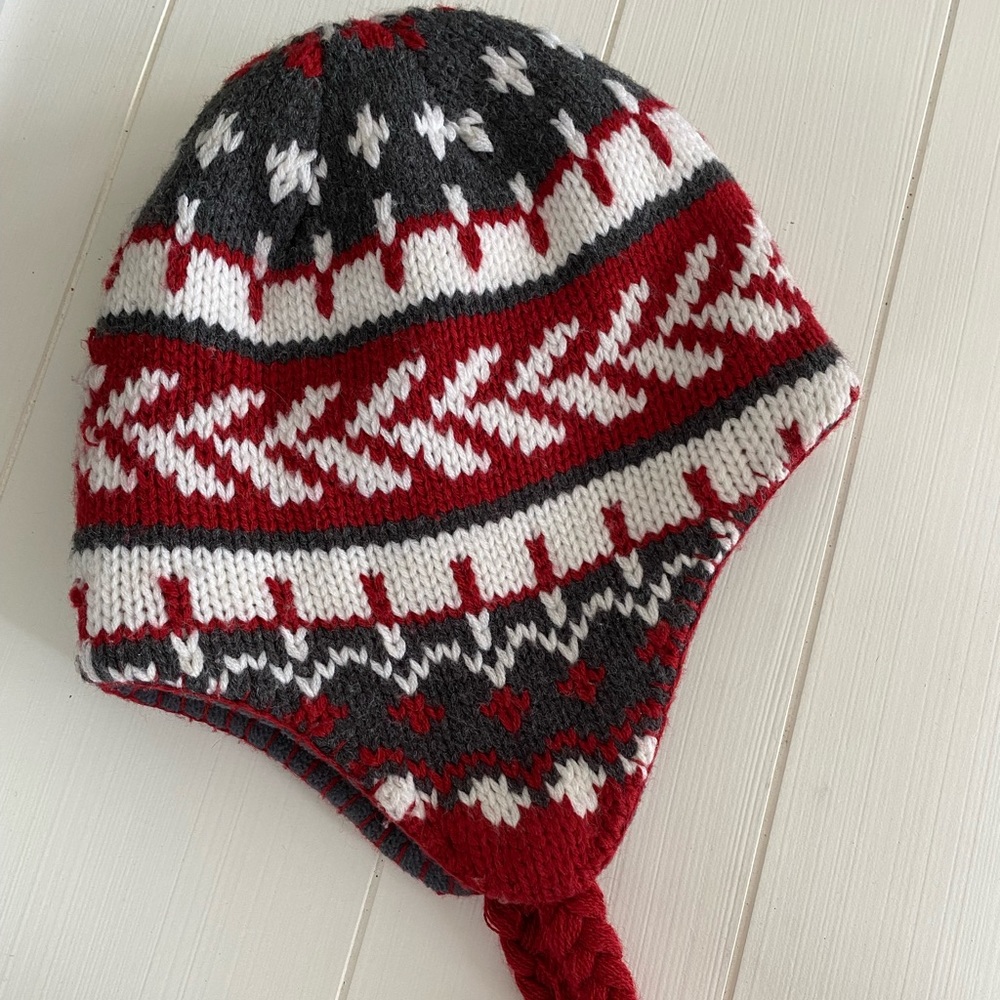 LL Bean fleece lined knit hat